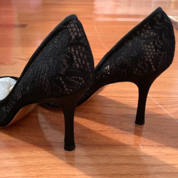 Anne Klein Lace Heel - Black - BNWT - Picture 4 of 10